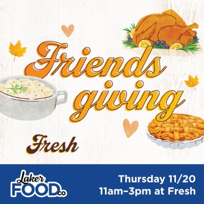 Friendsgiving at Fresh